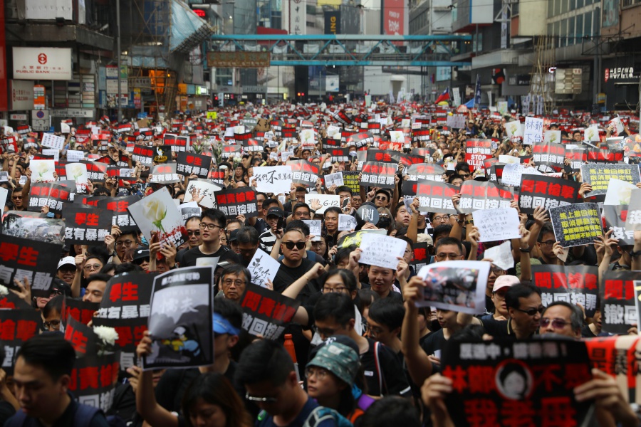 Are the Hong Kong protests affecting business?