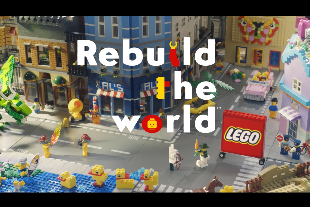 Lego launches first brand campaign in 30 years