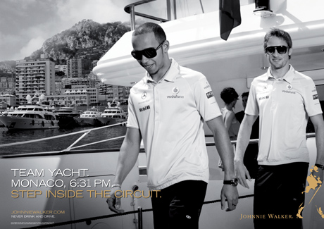 Johnnie Walker Black Label brings F1 glamour to Singapore