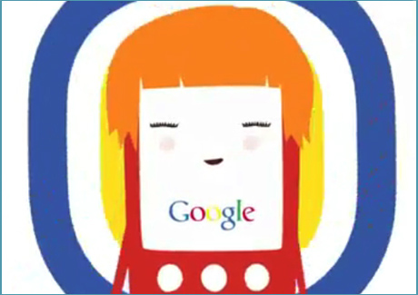 Google Mobile creates animated character Mobaco for Japan