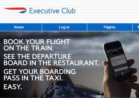 CASE STUDY: British Airways goes mobile to promote Executive Club app