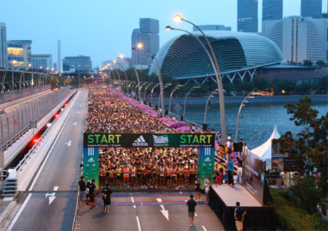 adidas holds inaugural 'King of the Road' race in Singapore