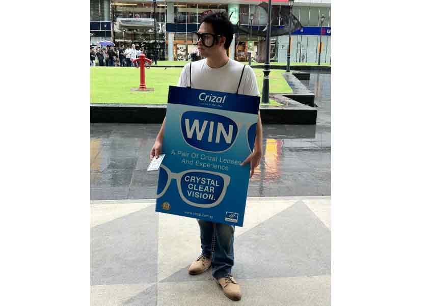 Crizal educates public on lenses