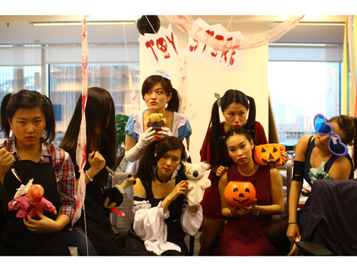 Edelman Hong Kong's Halloween gathering