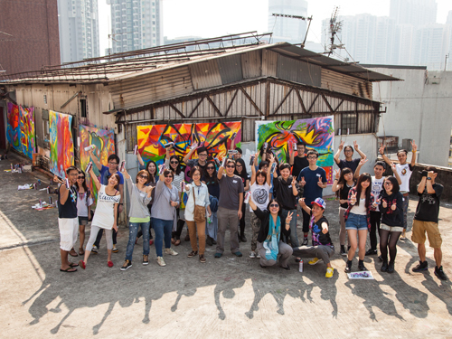 Hong Kong Tramways and Poad run urban art workshop to nurture local creatives