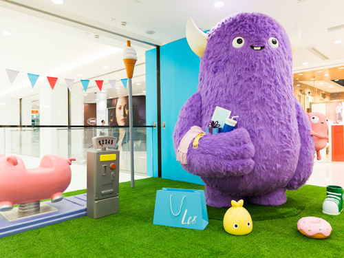 LCX runs cheeky hotdog character exhibition to appeal to selfies addicts