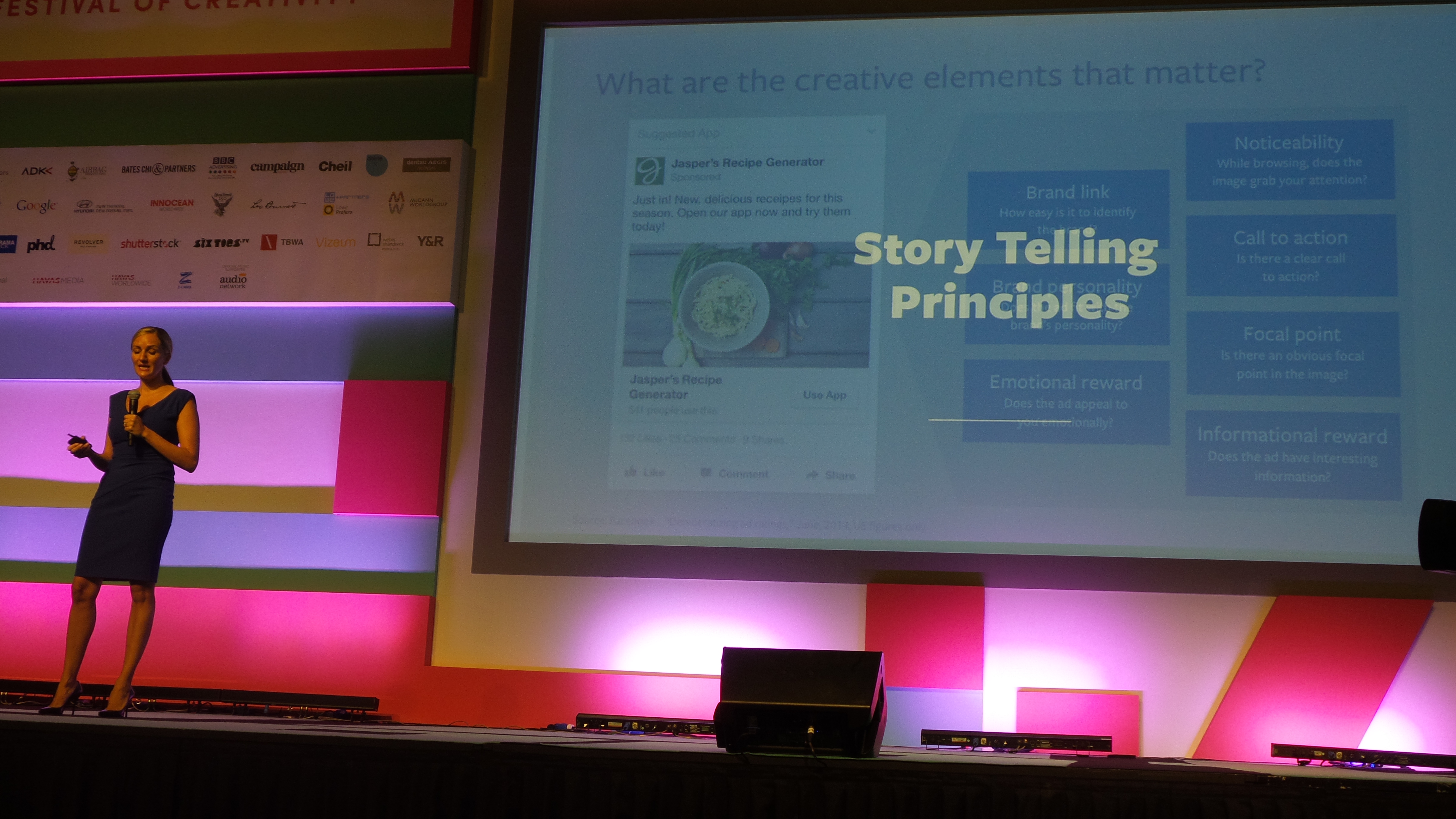 Storytelling principles in a highly connected world: Facebook