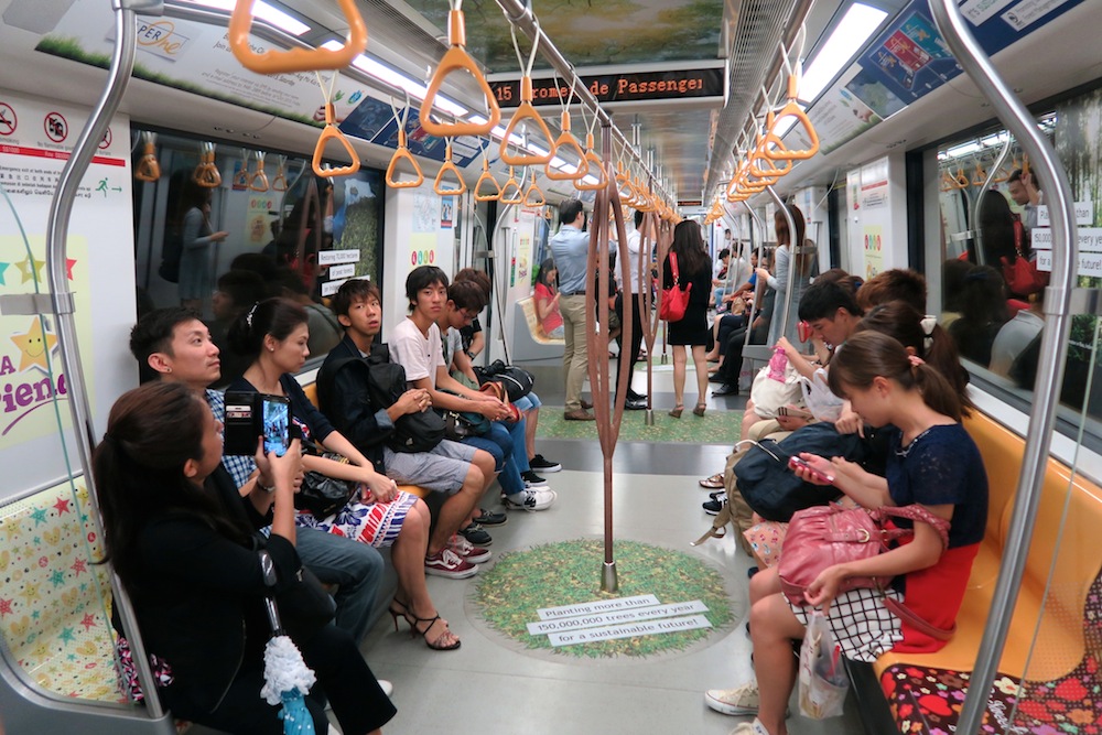 Step into a sustainable forest on the MRT