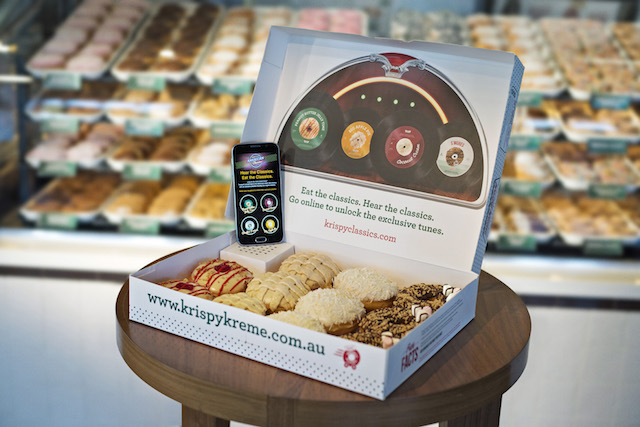 Krispy Kreme fires up donut jukebox for American vintage flavours