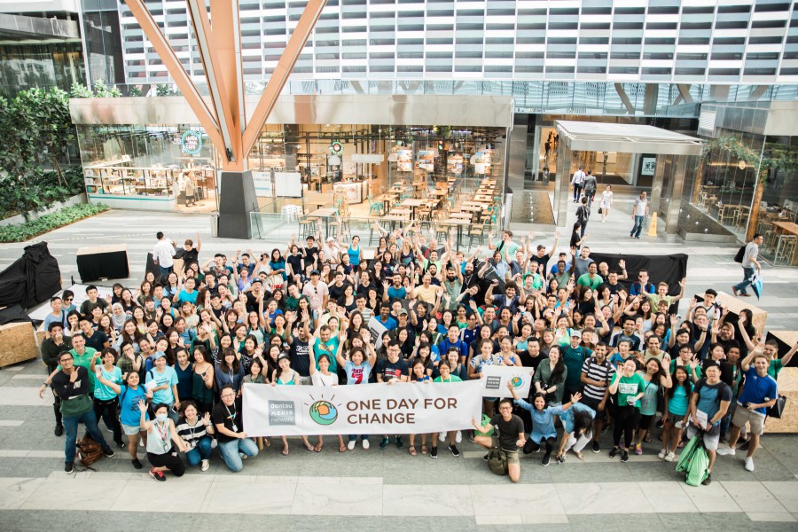 Photos: Dentsu Aegis Network's annual day for change