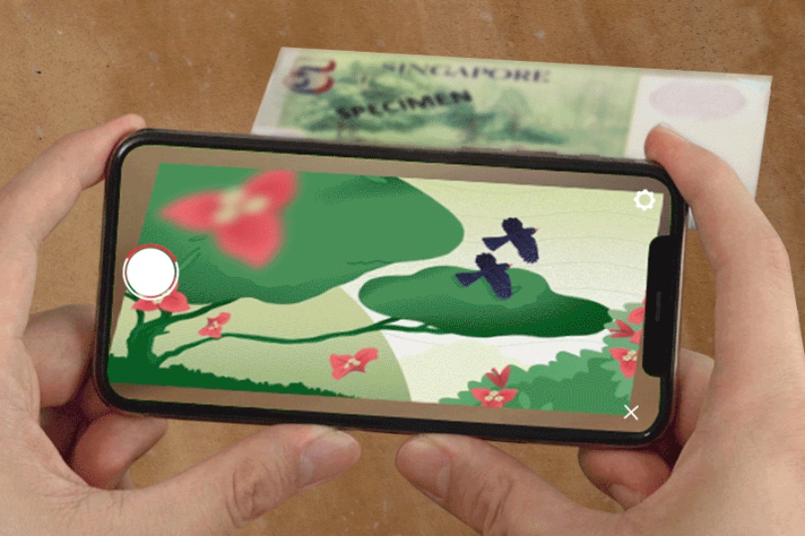 SG dollar bills tell tales thanks to AR filter