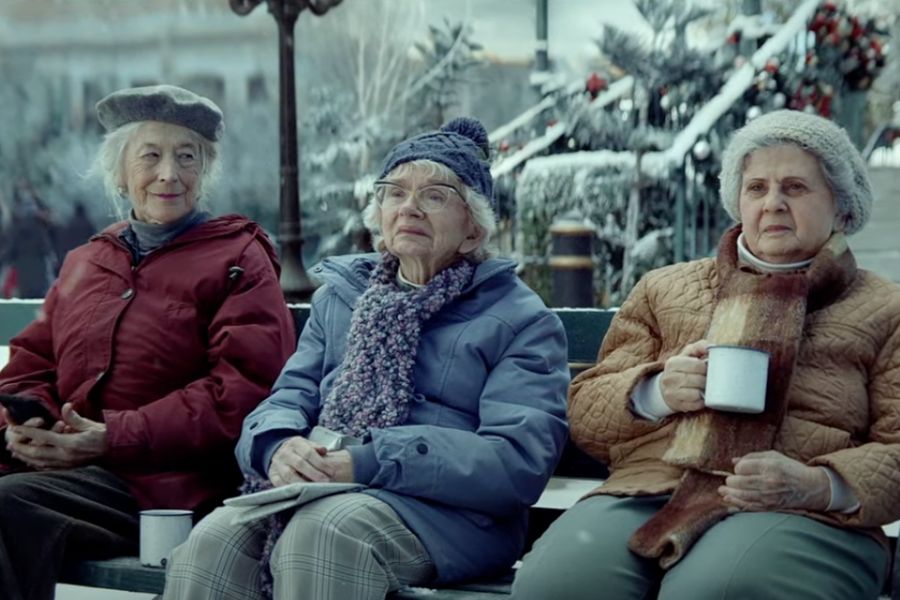 Friends share joy in Amazon’s Beatles-soundtracked Christmas ad