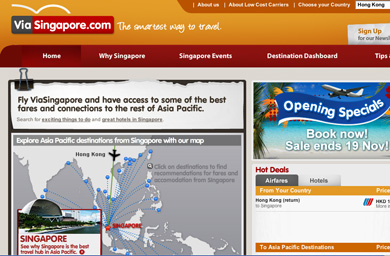 Singapore launches travel search engine