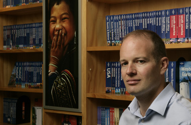 Profile... Seasoned traveller charts Lonely Planet's course