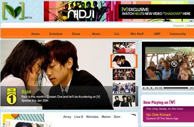 Channel V relaunches website