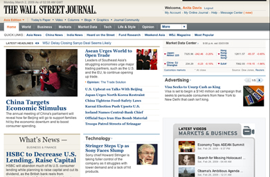 WSJ extends reach in Japan