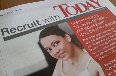 Today to start an advertising competition