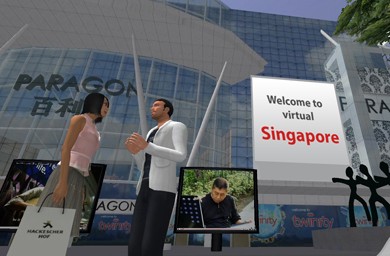 Twinity ties with AsiaOne for Virtual Singapore launch