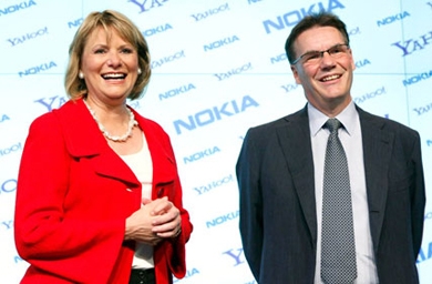 Yahoo partners with Nokia to offer combined mobile and online services