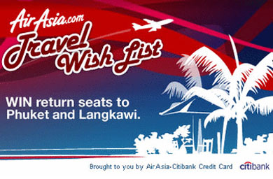 Citibank and AirAsia create Facebook application