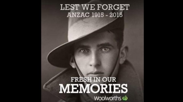 Woolworths tries to be a part of culture, Anzacs and Australians fire back