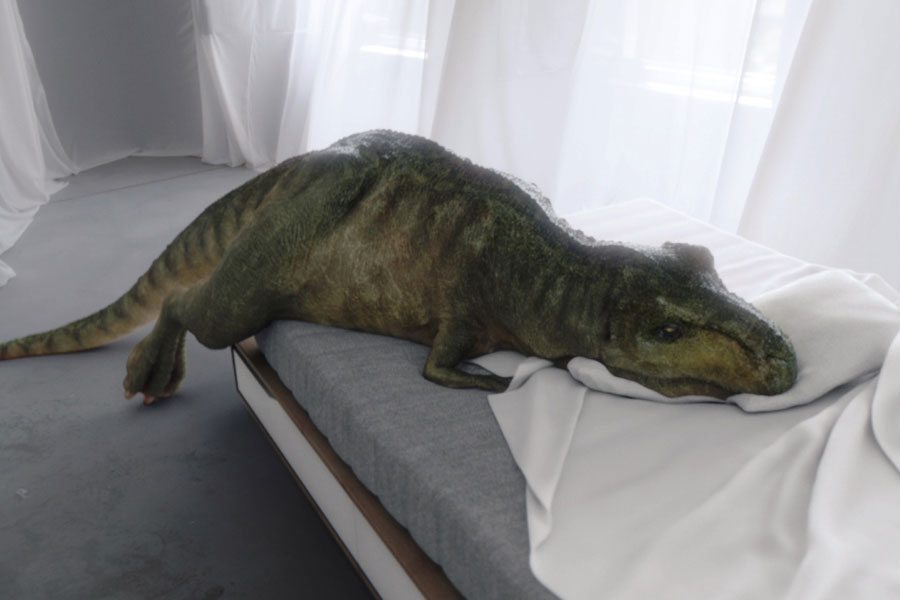 Audi technology rescues a T-rex in crisis