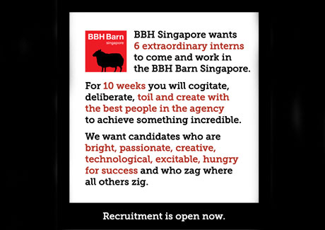 BBH Barn internship program launches in Singapore