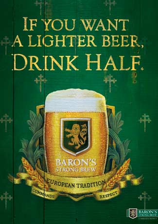 Y&R launches Baron’s Strong Brew campaign in Singapore