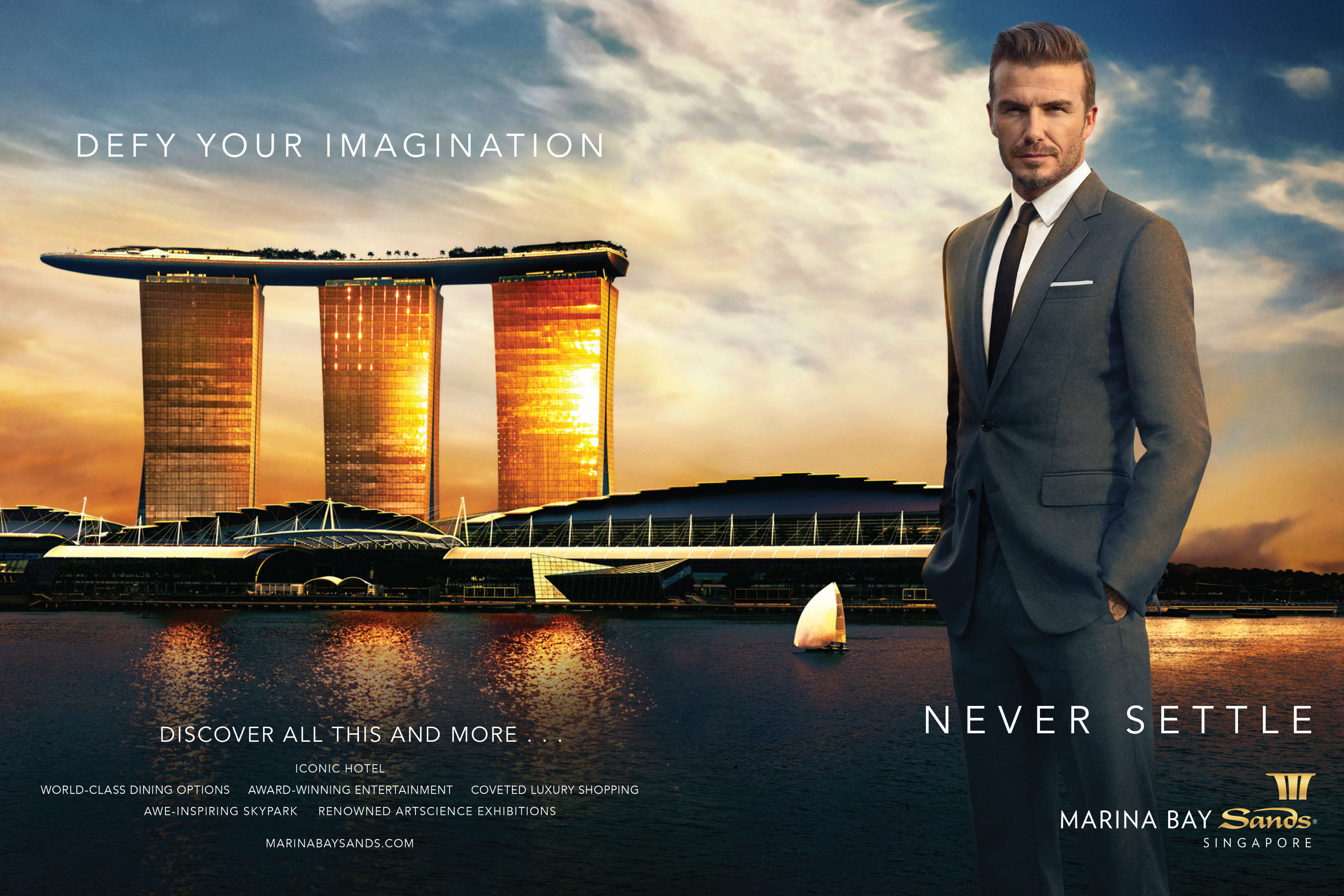 David Beckham kicks off regional campaign for Marina Bay Sands