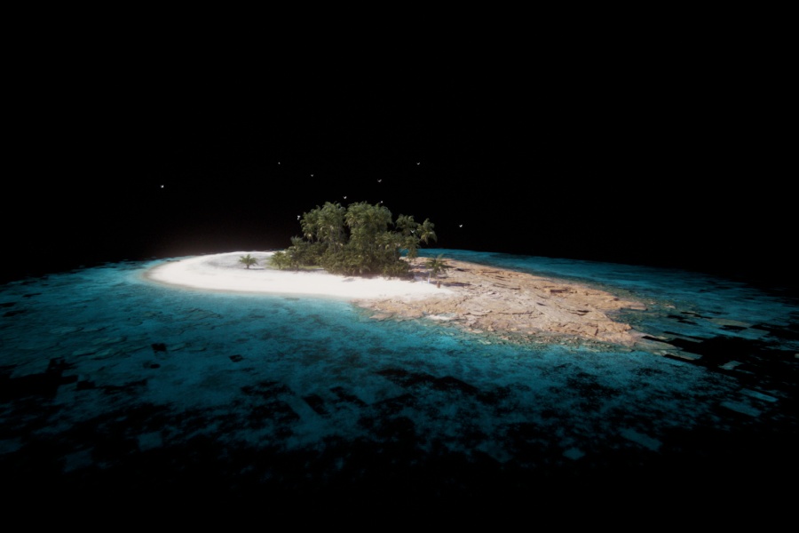When an island sinks, it rises in the metaverse