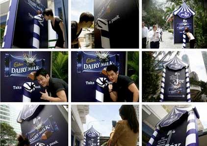 Cadbury Dairy Milk launches experiential OOH campaign in Singapore