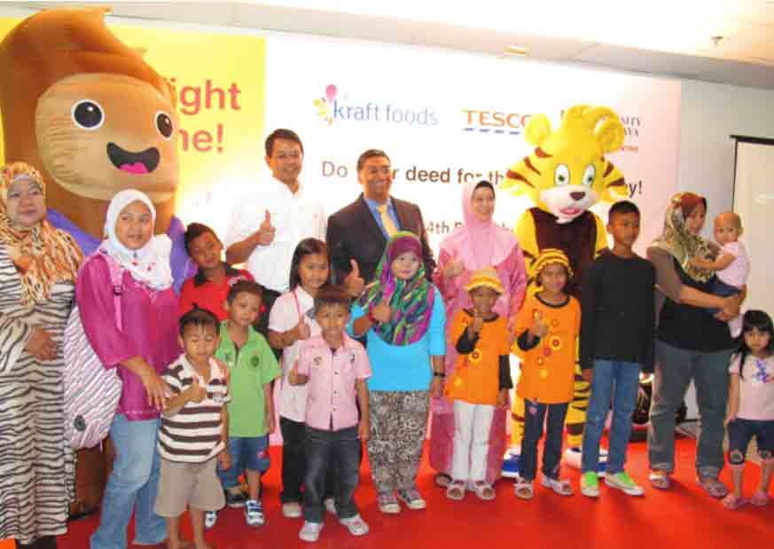 Kraft Malaysia and Tesco collaborate for a cause