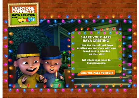 CASE STUDY: Telekom Malaysia updates Hari Raya greetings through Facebook
