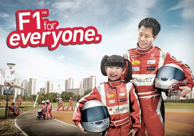 SingTel selects Iris for Formula 1 campaign