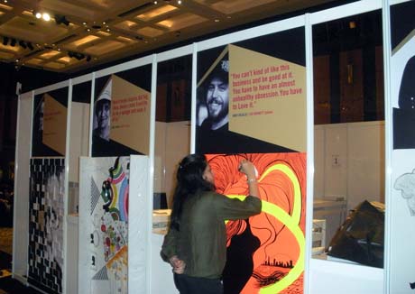 Young Spikes live art installation to celebrate creativity