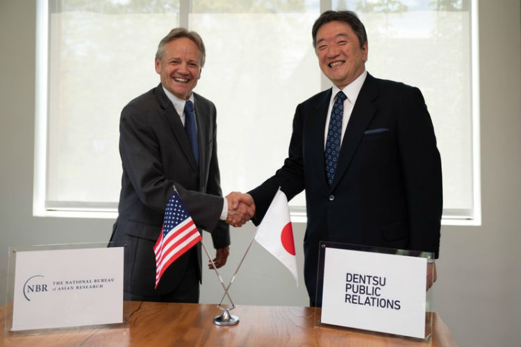 Dentsu PR aligns with think tank for insight into Japan-US relations