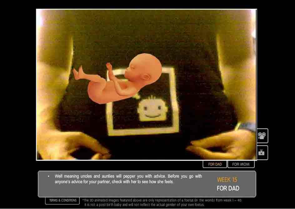 JWT KL showcases pregnancy through 'Belly window'