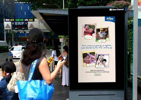 Friso launches digital out-of-home campaign; integrates social media