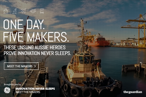 GE and Guardian launch sponsored-content package in Australia