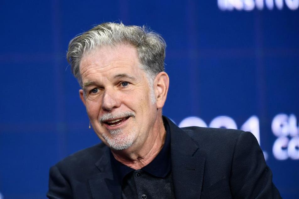 Netflix cofounder Reed Hastings hands over CEO reins