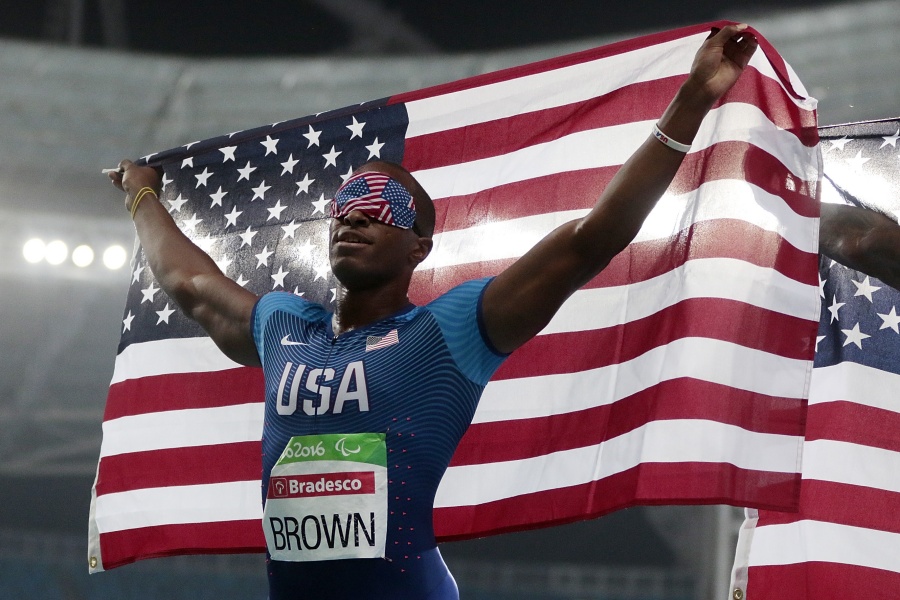 Paralympics body shows race from perspective of world's fastest blind sprinter