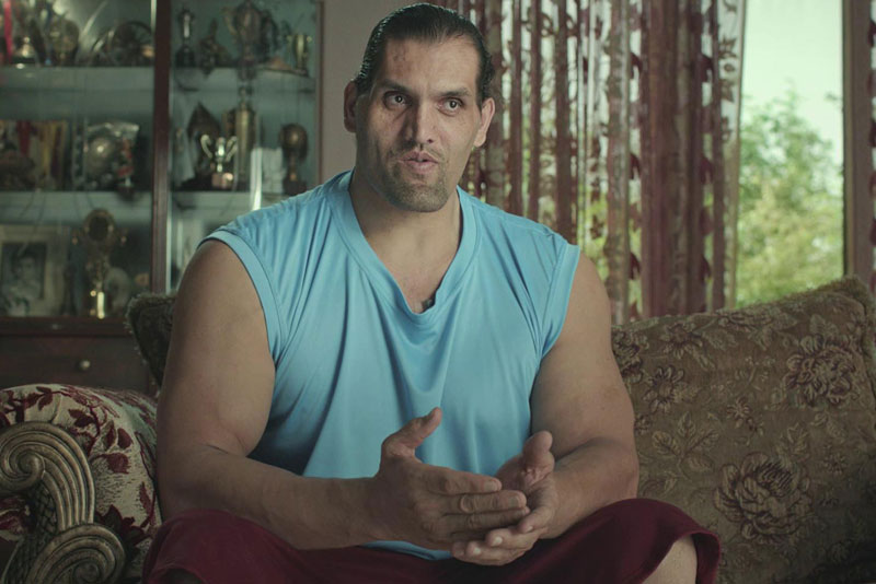 Cement brand builds house fit for a giant, The Great Khali