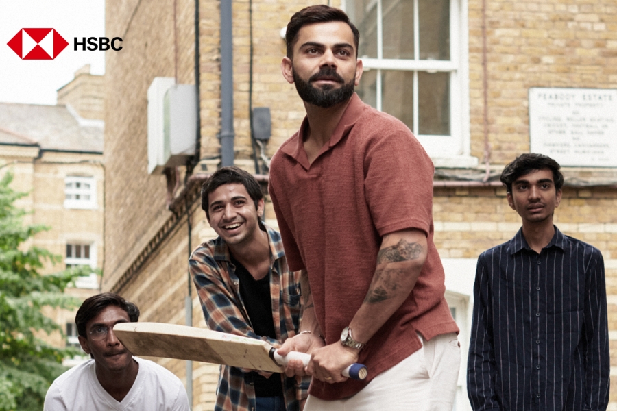 HSBC bats for belonging to woo overseas students with cricketer Virat Kohli