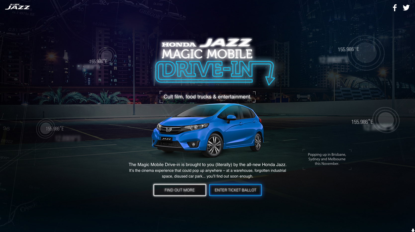 Honda Jazz brings back the drive-in cinema
