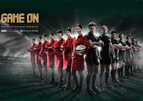 Cathay Pacific tackles the HK Rugby Sevens in campaign