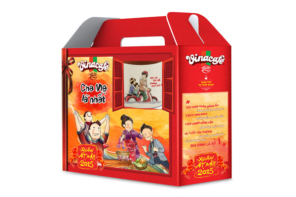 Vinacafé and REDDER enable half of a million Vietnamese families speak out their love this Tet