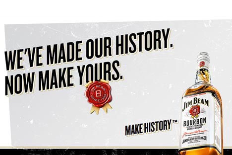 Jim Beam fleshes out ‘Make history’ campaign plans