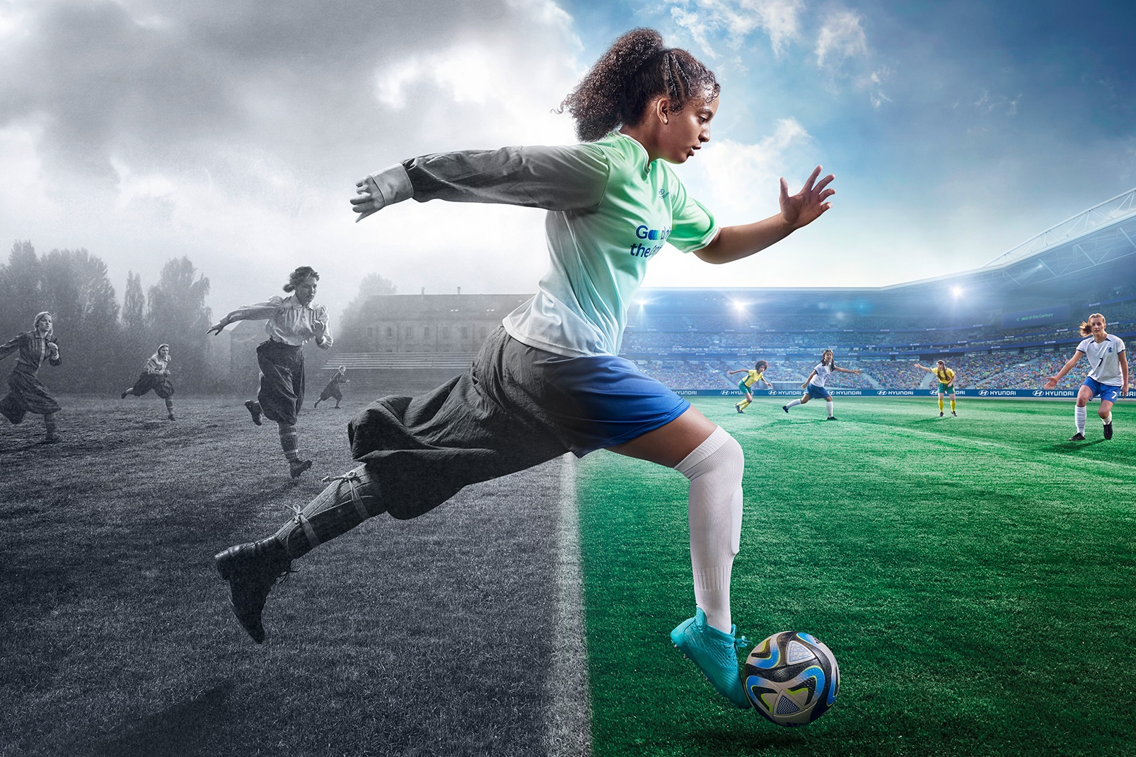 Hyundai taps history to celebrate women's football during World Cup