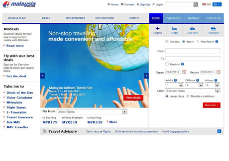 Malaysia Airlines portal gets revamp as one-stop travel website