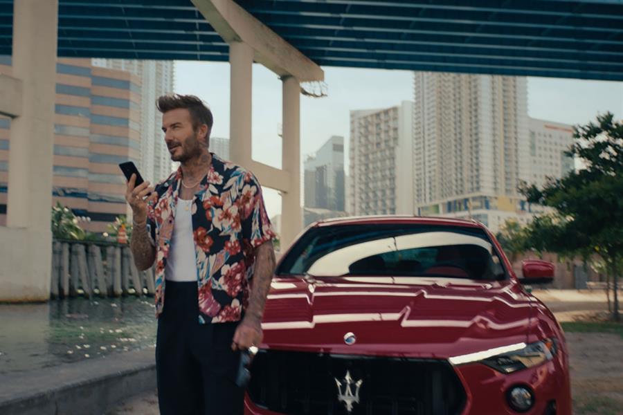 David Beckham finds escape in global Maserati campaign by Droga5